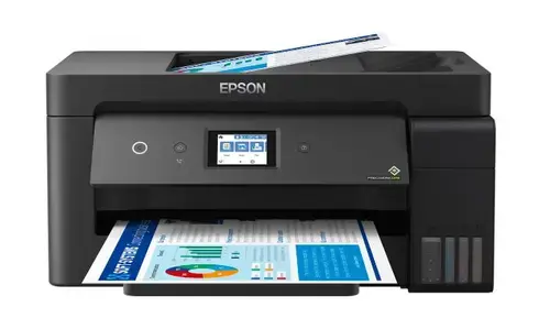 Multifunctional Epson ECOTANK L14150, jet cerneala, A3+, Fax, 17ppm, Duplex, ADF, Retea, Wireless