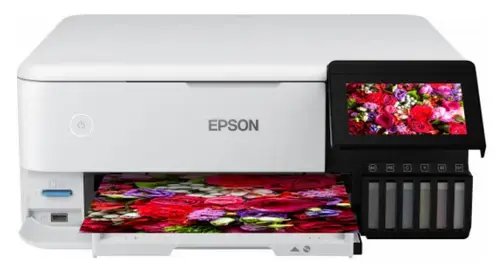 Multifunctional Epson L8160, InkJet Color, 16 ppm, A4, Duplex, Retea, Wireless (Alb)
