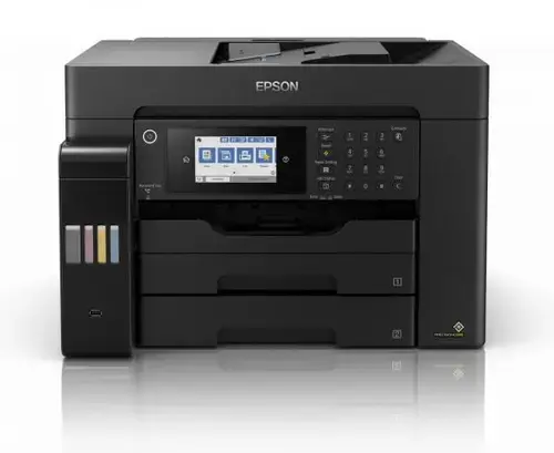Multifunctional inkjet color Epson EcoTank L15160, Duplex, Retea, Wireless, A3 (Negru)