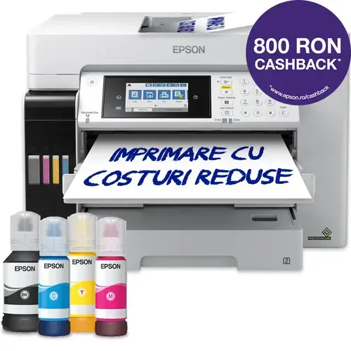 Multifunctional Inkjet Color Epson EkoTank Pro L15180, Wi-Fi, A3, ADF, Duplex