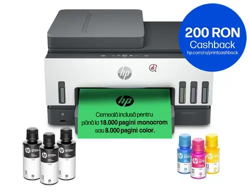 Multifunctional Inkjet HP Smart Tank 790 All-in-One, CISS, A4, Retea, Wi-Fi Direct, Bluetooth, ADF, Duplex