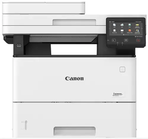 Multifunctional Monocrom Canon i-SENSYS MF553dw, A4, Duplex, Retea, Wi-Fi, ADF, Fax (Alb)