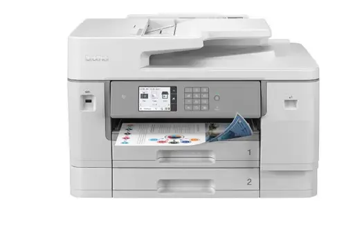 Multifunctionala InkJet Brother MFC-J6955DW, A3, DADF, NFC, Retea, WiFi, Fax (Alb/Gri)