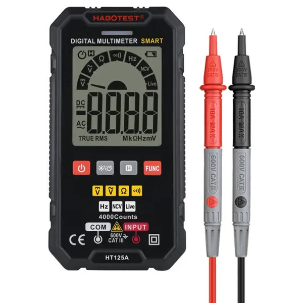 Multimetru digital universal Habotest HT125A / 5907489609401