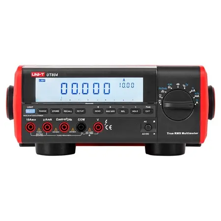 Multimetru Laborator Uni-T UT804, True RMS, Temperatura 1000 C, Autoscalare, Data Logging, Peak Hold, Frecventa 100kHz