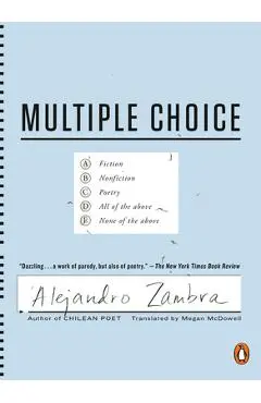 Multiple Choice - Alejandro Zambra