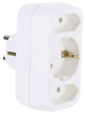Multiplug Bachmann 920270, 1 Schuko + 2 Euro