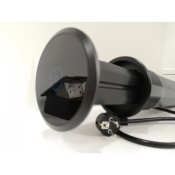 Multipriza SMART incorporabila pentru blat de bucatarie 2xSchuko 2xUSB 1xincarcator wireless 1xboxa bluetooth, cordon 1.5m