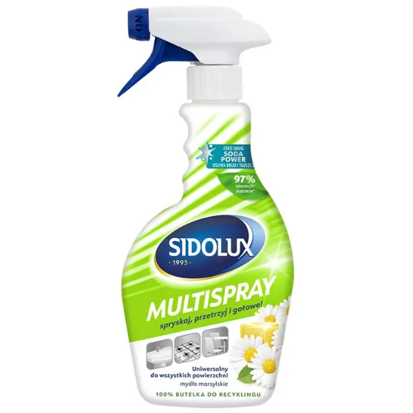 Multispray pentru toate suprafetele Marseille Soap Sidolux Specialist, Lakma | 500 ml
