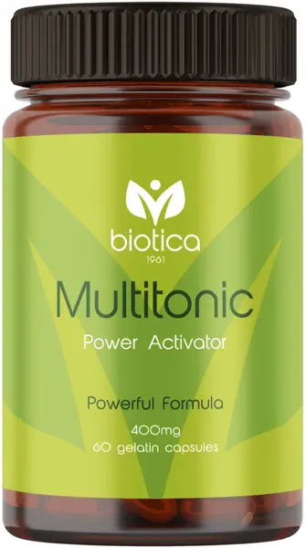 Multitonic, 400 mg, 60 capsule de gelatină, Biotica 1961