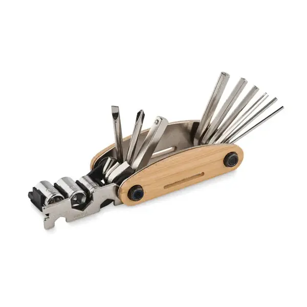 Multitool de buzunar din bambus Multitool de buzunar din bambus