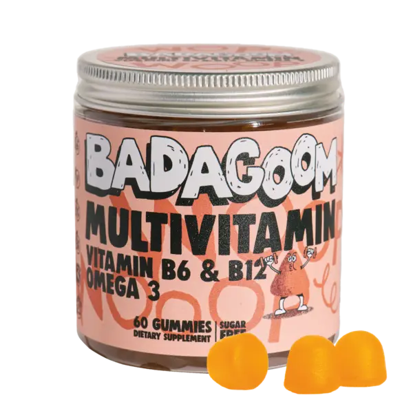 Multivitamin Adults Omega 3, 60 jeleuri gumate, Badagoom