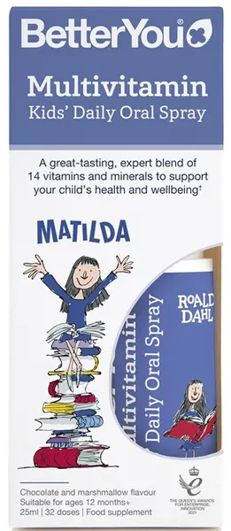 MultiVitamin Kids Spray oral, 25 ml, Better You