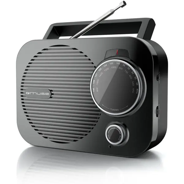 MUSE Radio cu ceas Muse M-050 R, Dual Alarm, LED (M-050 R)