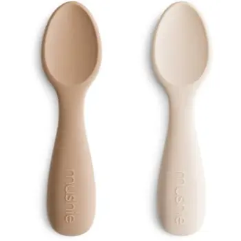Mushie Toddler Starter Spoons linguriță