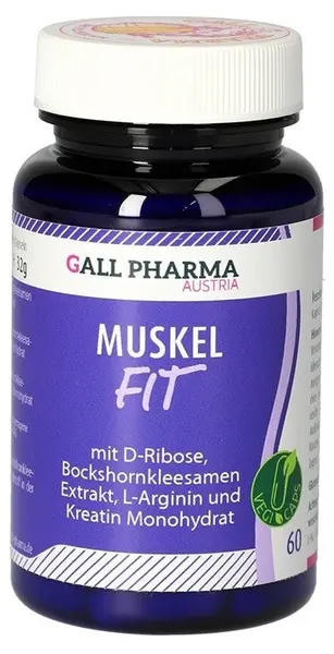 Muskel Fit Formulă pentru mușchi, 60 capsule, Gall Pharma