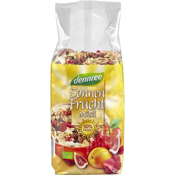Musli cu 50% continut de fructe, eco - 500 g