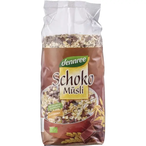 Musli cu ciocolata, eco - 750 g