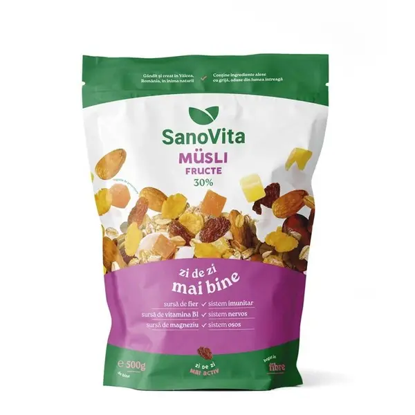 Musli cu fructe 1kg - SanoVita