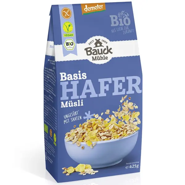 Musli cu ovaz fara gluten demeter, eco - 425 g
