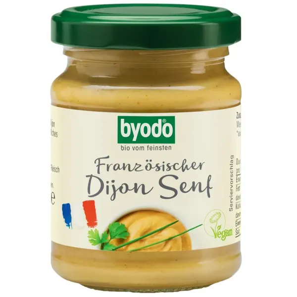 Mustar Dijon fara gluten, eco - 125 ml