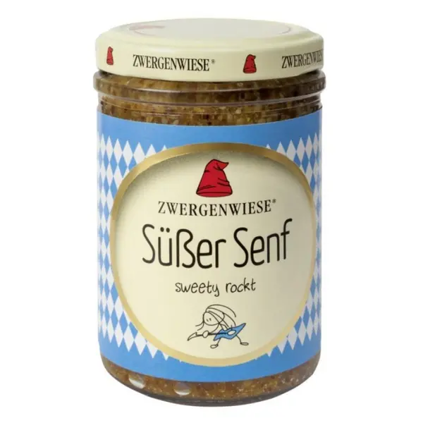 Mustar dulce Bavarez fara gluten, eco - 160 ml