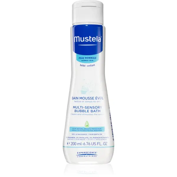 Mustela Bébé Bain spuma de baie pentru copii 200 ml