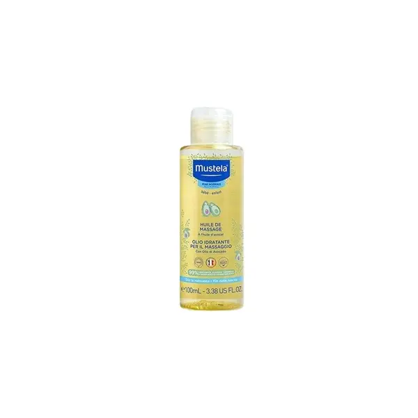 Mustela Ulei de masaj pentru nou-născuți și bebeluși Volum 100 ml