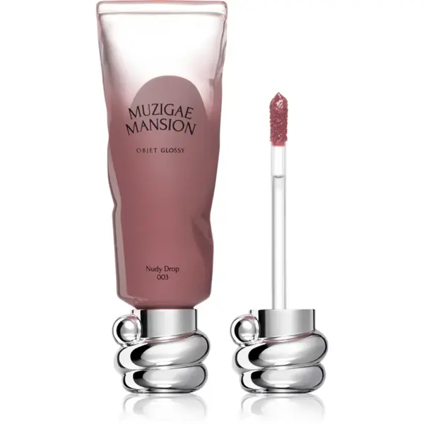 MUZIGAE MANSION Objet Glossy lip gloss hidratant culoare 003 Nudy Drop 6 g