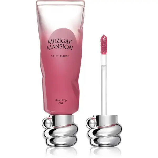 MUZIGAE MANSION Objet Glossy lip gloss hidratant culoare 004 Pink Drop 6 g