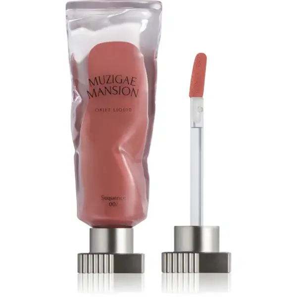 MUZIGAE MANSION Objet Liquid Ruj de buze lichid, de lunga durata cu efect matifiant culoare 002 Sequence 6 ml