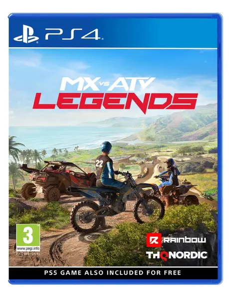 Mx Vs Atv Legends Game Is Included For Free PS4|PS5