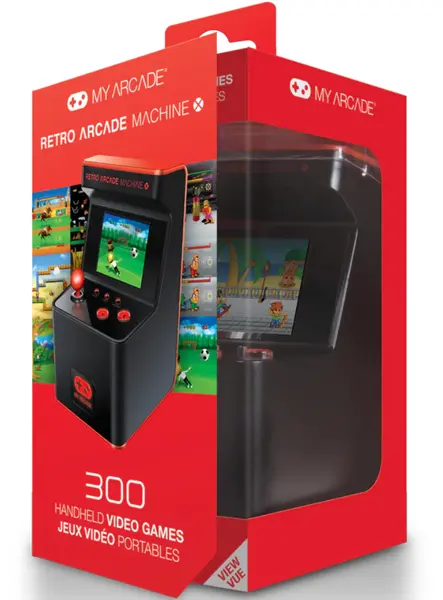 My Arcade Portable Retro Machine X 16-bit Mini Arcade Cabinet (includes 300 Built In Games)