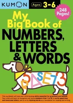 My Big Book of Numbers, Letters & Words, Paperback/Kumon Publishing