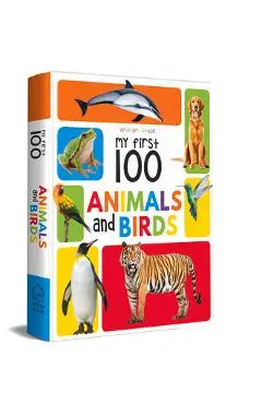 My First 100 Animals and Birds: Padded Board Books - Wonder House Books