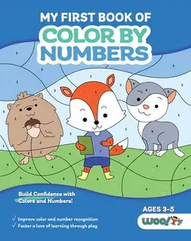 My First Book of Color by Numbers: (Build Confidence with Colors and Numbers), Paperback/Woo! Jr. Kids Activities