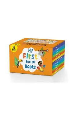 My First Box of Books (12 Books): A Boxset of 12 Illustrated Board Books for Kids, Toddlers [Penguin Early Learning Series] - Penguin Books