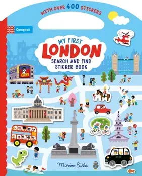 My First Search and Find London Sticker Book, Paperback/Campbell Books