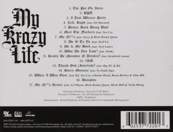 My Krazy Life | YG