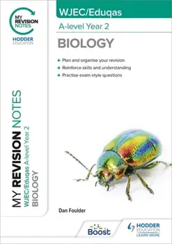 My Revision Notes: WJEC/Eduqas A-Level Year 2 Biology, Paperback/Dan Foulder
