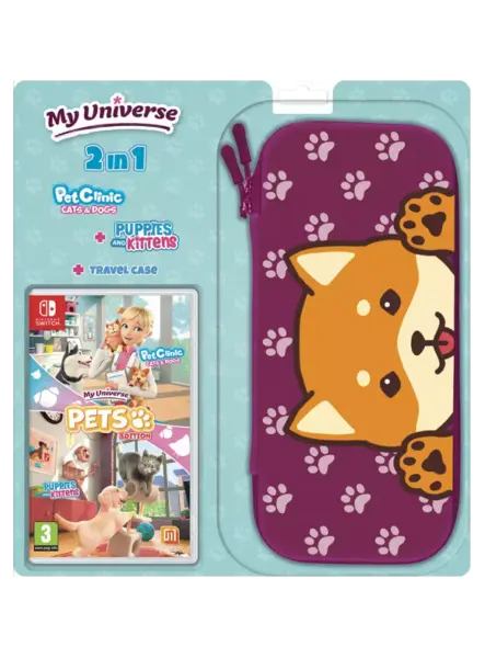 My Universe Pets Edition Puppies Kittens + Pet Clinic Cats Dogs + Husa Pentru Нинтендо Суич