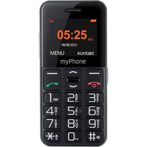 Myphone Telefon mobil MyPhone Halo Easy 2G, 1.8, VGA, 1000mAh, Negru