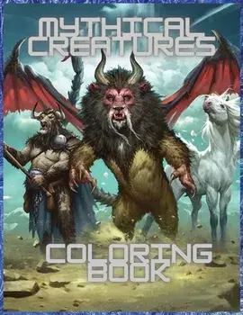 Mythical Creatures Coloring Book: For Men and Women with Mythological Beasts and Fantasy Animals, Paperback/Nikolas Parker