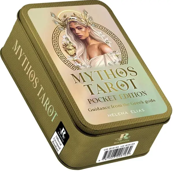 Mythos Tarot Pocket Tin Edition (78 Cards and Guidebook)