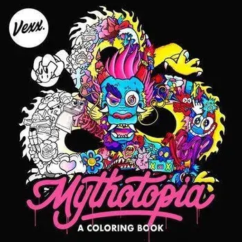Mythotopia: A Dragons and Doodles Coloring Book, Paperback/Vexx