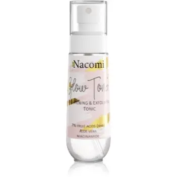 Nacomi Glow Toner solutie tonica cu efect de iluminare Cu AHA Acizi