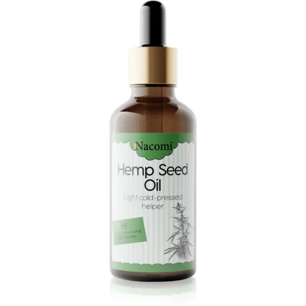Nacomi Light Cold-Pressed Helper ulei de cannabis pipeta 50 ml
