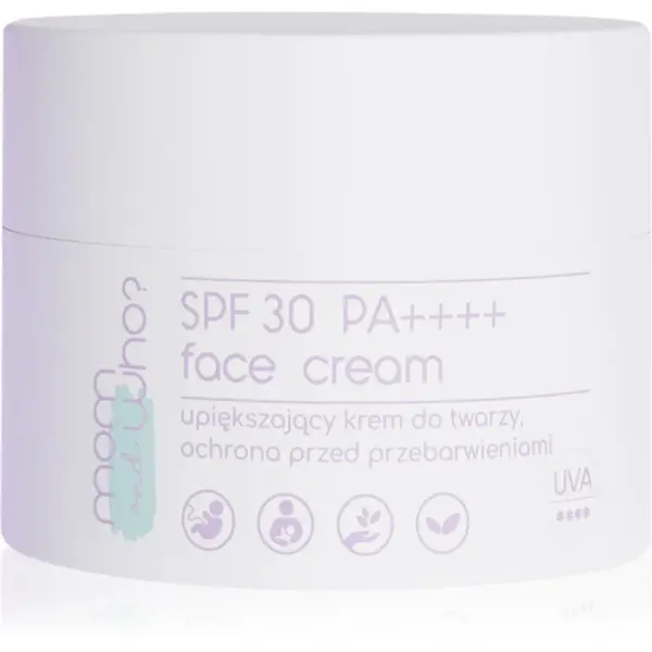 Nacomi Mom & Who cremă hidratantă pentru femeile gravide si care alapteaza SPF 30 50 ml