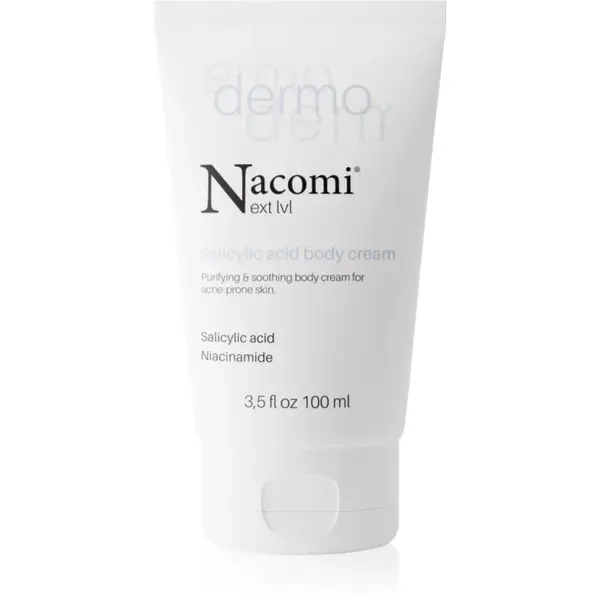 Nacomi Next Level Dermo crema de curatare cu efect de calmare pentru corp 100 ml