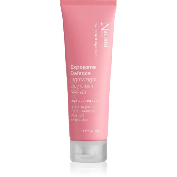 Nacomi Next Level Exposome defence crema de zi usoara SPF 50 40 ml
